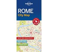 Lonely Planet Rome City Map