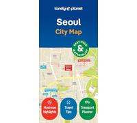 Lonely Planet - City Map - Seoul - Durable, Waterproof, Easy-Fold with Attractions & Walking Tours