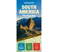 Lonely Planet South America Planning Map : Durable, Waterproof, Easy-Fold Travel Map with Attractions, Itineraries & Transport Guide | Handy Slipcase for South America Adventures