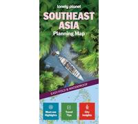 Lonely Planet Southeast Asia Planning Map: Durable, Waterproof, Easy-Fold Travel Map with Attractions, Itineraries & Transport Guide | Handy Slipcase for Southeast Asia Adventures