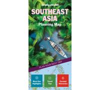 Lonely Planet Southeast Asia Planning Map : Durable, Waterproof, Easy-Fold Travel Map with Attractions, Itineraries & Transport Guide | Handy Slipcase for Southeast Asia Adventures