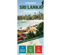 Lonely Planet Sri Lanka Planning Map