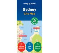 Lonely Planet Sydney City Map : Durable, Waterproof, Easy-Fold Planning Map with Attractions & Walking Tours