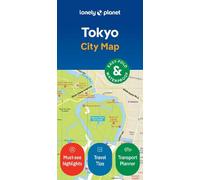 Lonely Planet Tokyo City Map