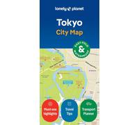 Lonely Planet Tokyo City Map: Durable, Waterproof, Easy-Fold Planning Map with