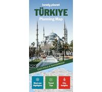 Lonely Planet Turkiye Planning Map: Durable, Waterproof, Easy-Fold Travel Map with Attractions, Itineraries & Transport Guide | Handy Slipcase for Turkiye Adventures