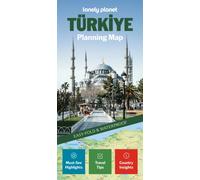 Lonely Planet Turkiye Planning Map : Durable, Waterproof, Easy-Fold Travel Map with Attractions, Itineraries & Transport Guide | Handy Slipcase for Turkiye Adventures