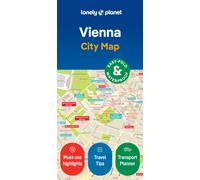 Lonely Planet Vienna City Map : Durable, Waterproof, Easy-Fold Planning Map with Attractions & Walking Tours
