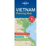 Lonely Planet Vietnam Planning Map: (Map)