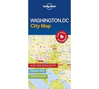 Lonely Planet Washington DC City Map: (Map)