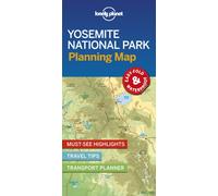 Lonely Planet Yosemite National Park Planning Map