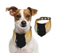 Lonely Silhouette Pet Scarf Dog Bandanas Spring Summer Soft Cotton Puppy Scarfs Adjustable Accessories for Small Medium Large Girl Boy Pup Large