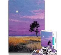 Lonely Tree Jigsaw Puzzles for Adults,for Educational Game Challenge Toy for Is Ideal As A Gift for The Whole Family 38x52cm