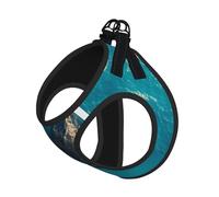 Lonely Whale Dog Harness - Breathable, Reflective, And Adjustable Pet Vest, Suitable For Small Cats And Dogs