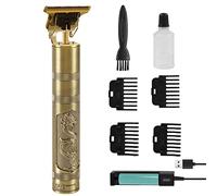 LONENESSL Hair Clippers Beard Trimmer for Men, Trimmer,Electric Cordless Clippers, Zero Gapped T-Blade USB Rechargeable Grooming Kit with 4 Guide Combs & Charging Base,Gift 1 Count