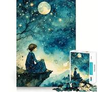 Lonesome Adult Jigsaw Puzzle1000 Pieces Brain Exercise Accurate Cut Home Activity Festive Gift (38x52cm)