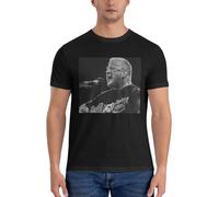 Lonesome Christy Moore T-Shirt Short t-Shirt t Shirts for Men Cotton Black