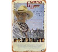 Lonesome Dove (1989) Poster Home Wall Art Decoration Retro Metal Tin Sign 8x12 inch