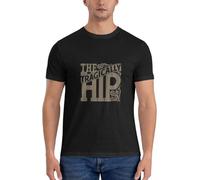 Lonesome Tragically Hip Band Essential T-Shirt t-Shirts Man Short Sleeve Cute Clothes t Shirt for Men Black