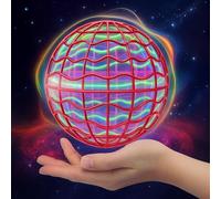 Lonexo Upgraded LED 2025 Flying Orb Ball Toy UFO RGB Cool Globe Orbi Magic Boomerang Hand Controller toy 6+ Years old toy gift Upgraded Battery Full Performance Entertainment Blue Batteries incl