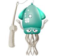 lonfypeng Electric Dancing Wiggly Wonder Octopus Toy, Smart Tentacle Explorer, Squid Toy with Auto Obstacle Avoidance, USB Rechargeable with LED Lights & Music, Interactive Robotic Playful