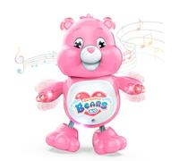 lonfypeng Interactive Dancing Crawling Bear Toy, Musical Baby Toy with Preloaded Nursery Rhymes & Flashing Lights, Tummy Time Toys for baby Interactive Play Toy for Kids Toddler Home Travel Use