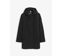 Long 2-layer parka with hood Aigle Gore-Tex Noir XL