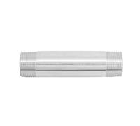 Long 60/80/100/150/200/300mm Barrel Nipple 1/8" 1/4" 3/8" 1/2" 3/4" 1" BSPT Euqal Male 201 304 Stainless Fitting Pipe Connector(Color:SS304 Stainless,Size:80MM_1/4")