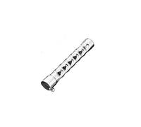 Long 8" Exhaust Baffle for 38mm/1.5" Motorcycle Drag Pipes (Baffle O.D. 35mm)