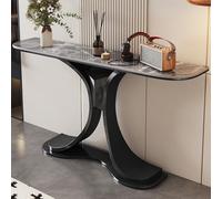 Long Accent Table, Contemporary Console Table with Storage for Entryway or Living Room, Versatile Sofa Table