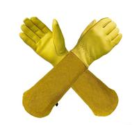 Long Arm Gardening Gloves for Effective Protection Against Thorny Plants (XL)
