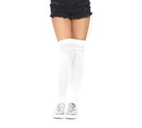 Long Athletic Socks for Women Leg Avenue Blanc TU