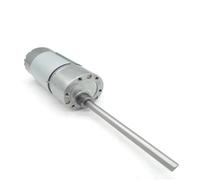 Long Axis Motor 37GB555 12V DC Gear Motor 150rpm 24V 300rpm 24V Customized Reduction Engine Gear Motor 1Pcs(12RPM_12V)
