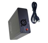 Long Battery Condenser Microphone 48V Phantom Power Pod Casting Field Interview Rechargeable Battery Condenser Microphone