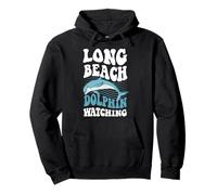Long Beach Dolphin Watching In California Pullover Hoodie