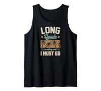 Long Beach is Calling and I Must Go California Spring Break Tank Top