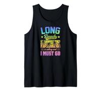 Long Beach is Calling and I Must Go California Spring Break Tank Top