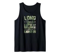 Long Beach is Calling and I Must Go California Spring Break Tank Top