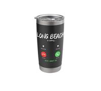Long Beach is Calling and I Must Go California Traveling Stainless Steel Insulated Tumbler