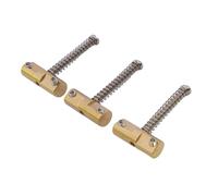 Long Beach Music Wilkinson Compensated Brass Saddles Set of 3 for Telecaster Tele Guitar