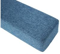 Long Bed Space Filler Pillow 90/120/140/160/180 cm Headboard & Footboard Gap Cushion Mattress Support for Twin/Full/King Bed (Blue 140x5x10 cm)
