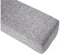 Long Bed Space Filler Pillow 90/120/140/160/180 cmHeadboard & Footboard Gap Cushion for Twin/Full/King Mattress (Light Gray 150x5x5cm)