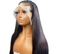 Long Black Wig For Women - Women's Straight Cosplay Halloween Costume Wigs(22inches)