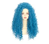 Long Blonde Curly For Women Girls Costume Realistic Dolly&Anime Halloween Fancy dress