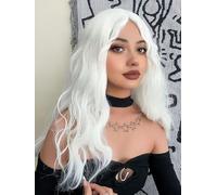 Long Blonde Curly For Women Girls Costume Realistic Dolly&Anime Halloween Fancy dress