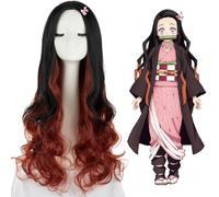 Long Blonde Curly For Women Girls Costume Realistic Dolly&Anime Halloween Fancy dress