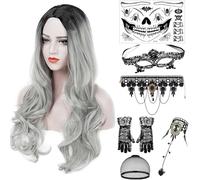 Long Blonde Curly For Women Girls Costume Realistic Dolly&Anime Halloween Fancy dress