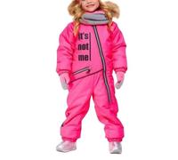 Long Boy Snowsuit Children's Boys Ski Suit Thermal Ski Overall Winter Warm Snow Overall Windproof Winter Suit with Removable Hood Mud Suit Outdoor Softshell Suit 12 Boy Summer (Pink, 3-4 Years)