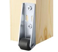 Long Bracket Directional Wheel - Smooth Moving Fixed Castors | Fixed Bracket Wheels | Gate Castor Wheel, Heavy Duty Spring Loaded Swivel Castor for Wooden Gate, Fence, Suitable for Furniture Typ