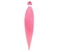 Long Braiding Hair Extensions,26 Inch Pre Stretched Synthetic Braiding for Braids, Coloured Hairs Extensions for Stages Partys Halloween Costume Cosplay (1, C)